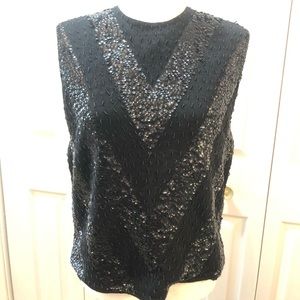 Vintage beaded top